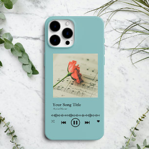 Custom Music Player Song Plaque Case-Mate iPhone Hülle
