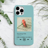 Custom Music Player Song Plaque Case-Mate iPhone Hülle