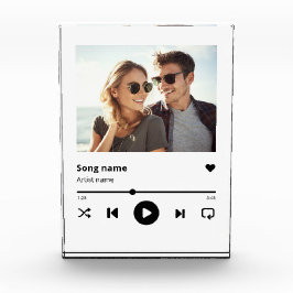 Custom Music Song Album Couple Fotoblock