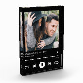 Custom Music Song Album Couple Fotoblock (Links)