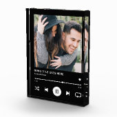 Custom Music Song Album Couple Fotoblock (Rechts)