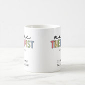 Custom Music Therapist Music Therapist Music Thera Kaffeetasse (Mittel)