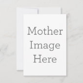 8,89 cm x 12,7 cm Flache Dankeskarte (Vorderseite)