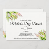 Custom, Muttertag Brunch Einladung (Vorne/Hinten)