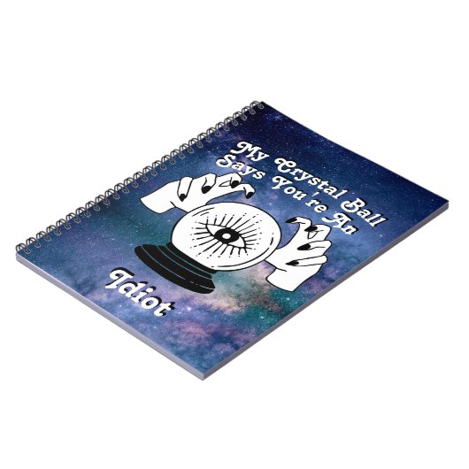 Custom My Crystal Ball sagt.. Notizblock (Linke Seite)