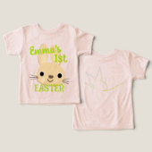 Custom my First EASTER Bunny Baby Outfit (Design Vorderseite & Rückseite)