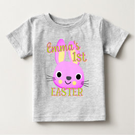 Custom my First EASTER Bunny Baby Outfit Baby T-shirt