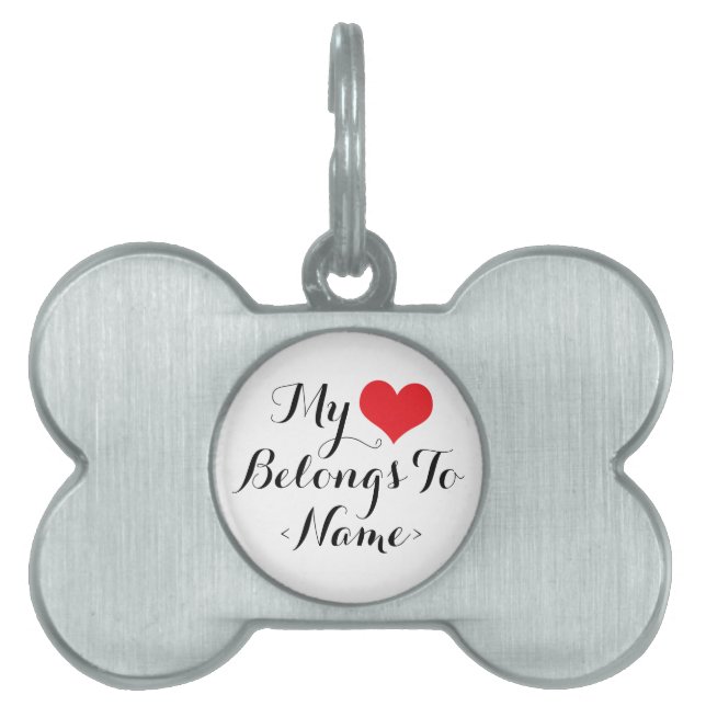 Custom my Heart gehört zu<Name> Tiermarke (Vorderseite)