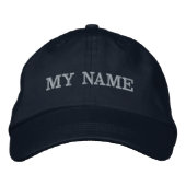 CUSTOM MY NAME BESTICKTE BASEBALLKAPPE (Vorderseite)