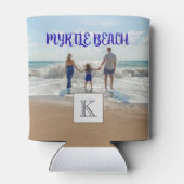 Custom Myrtle Beach Souvenir Sand und Surf Familie Dosenkühler (Rückseite)