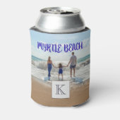 Custom Myrtle Beach Souvenir Sand und Surf Familie Dosenkühler (Kanne Rückseite)