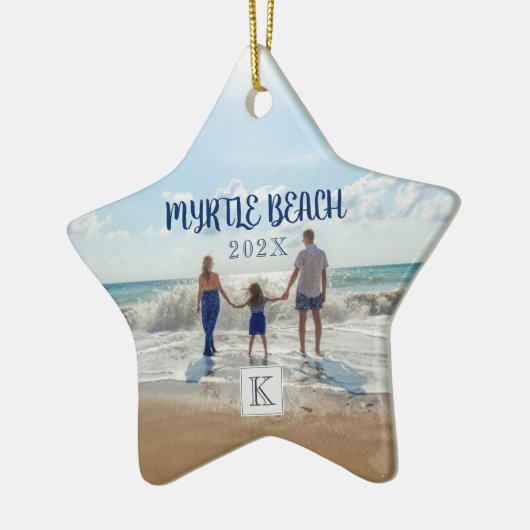 Custom Myrtle Beach zu jedem Beach Souvenir wechse Keramik Ornament (Links)
