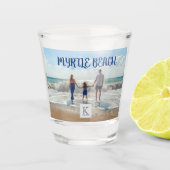 Custom Myrtle Beach zu jedem Beach Souvenir wechse Schnapsglas (Vorderseite)