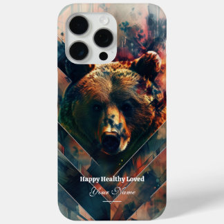 Custom: Mystic Forest Bear iPhone 15 ProMax Fall Case-Mate iPhone Hülle