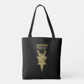 Custom Mystic Gold Bachelorette Tasche (Rückseite)
