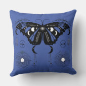 Custom Mystical Butterfly Pillow Kissen (Rückseite)