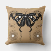 Custom Mystical Butterfly Pillow Kissen (Vorderseite)