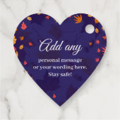 CUSTOM-Nachricht Glückwunsch Erntedankfest Geschenkanhänger (Rückseite)