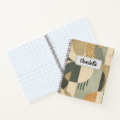 Custom name abstract artistic  notizblock (Innenseite)