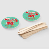 Custom Name & Age, Happy Birthday Fächer (Non-assembled)