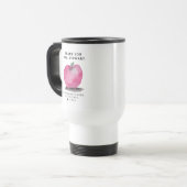 Custom Name Apple Personalized Teacher Thank You Reisebecher (Vorderseite Links)