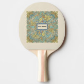 Custom Name Artistic Zentangle Ping Pong Paddle Tischtennis Schläger (Vorderseite)