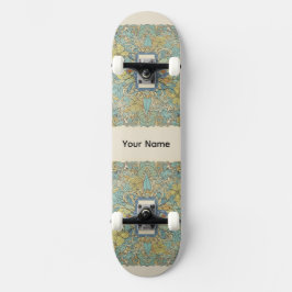 Custom Name Artistic Zentangle Skateboard