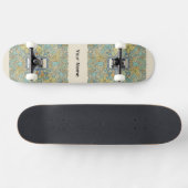 Custom Name Artistic Zentangle Skateboard (Horizontal)