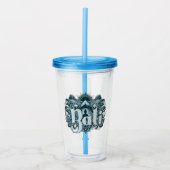 Custom Name Bali Acryltrinkbecher (Vorderseite)