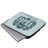 Custom Name Bali Laptopschutzhülle (Vorne Knopf)