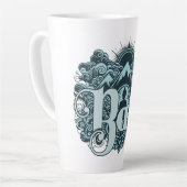 Custom Name Bali Milchtasse (Linke Ecke)