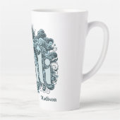 Custom Name Bali Milchtasse (Rechts)