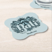 Custom Name Bali Untersetzer (angewinkelt)