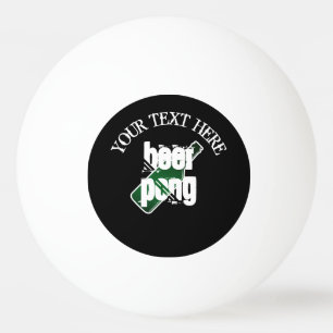 Custom name beer pong game ping pong balls tischtennisball