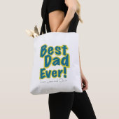 Custom Name Best Dad Ever Tasche (Von Nahem)