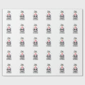 Custom Name Birthday Geschenkpapier (Flach)