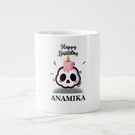 Custom Name Birthday Jumbo-Tasse