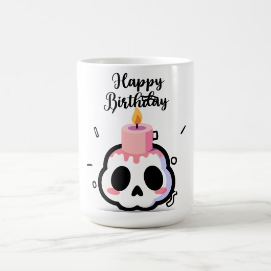 Custom Name Birthday Kaffeetasse (Mittel)