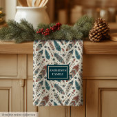 Custom Name Boho Towel Pastel Native Kitchen Set Geschirrtuch