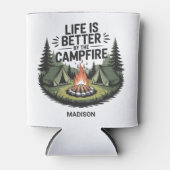 Custom Name Camping Dosenkühler (Vorderseite)