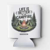 Custom Name Camping Dosenkühler (Rückseite)