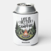 Custom Name Camping Dosenkühler (Kanne Rückseite)