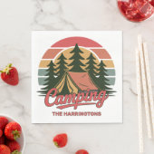 Custom Name Camping Serviette (Beispiel)