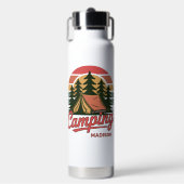 Custom Name Camping Trinkflasche (Vorderseite)