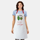 Custom Name Cartoon Food Sweet Love Gift Apron Schürze (Getragen)
