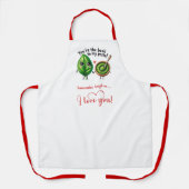 Custom Name Cartoon Food Sweet Love Gift Apron Schürze (Vorderseite)