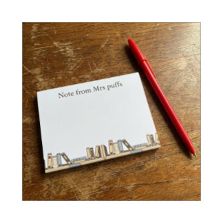Custom Name Classroom Environmental educators gift Post-it Klebezettel