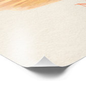 Custom Name Cool Maltese Dog Skateboarder  Fotodruck (Ecke)