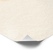 Custom Name Cool Maltese Dog Skateboarder  Poster (Ecke)