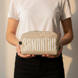 Custom Name Cosmetic Pouch for Women, Bridesmaids Waschbeutel